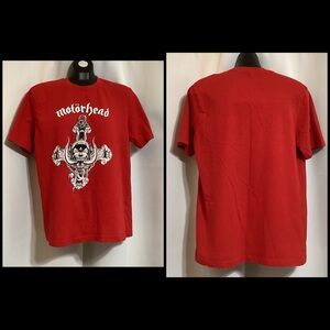 Motörhead Band Tee Men’s Size Large Red